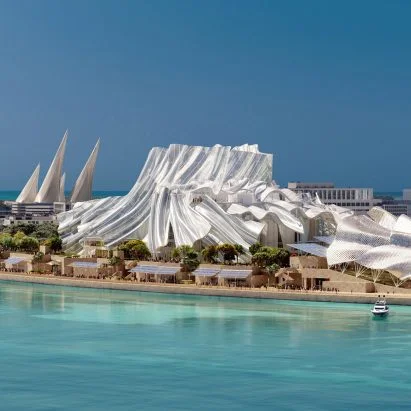 New Performing Arts Center by Frank Gehry Set to Transform Abu Dhabi's Saadiyat Island