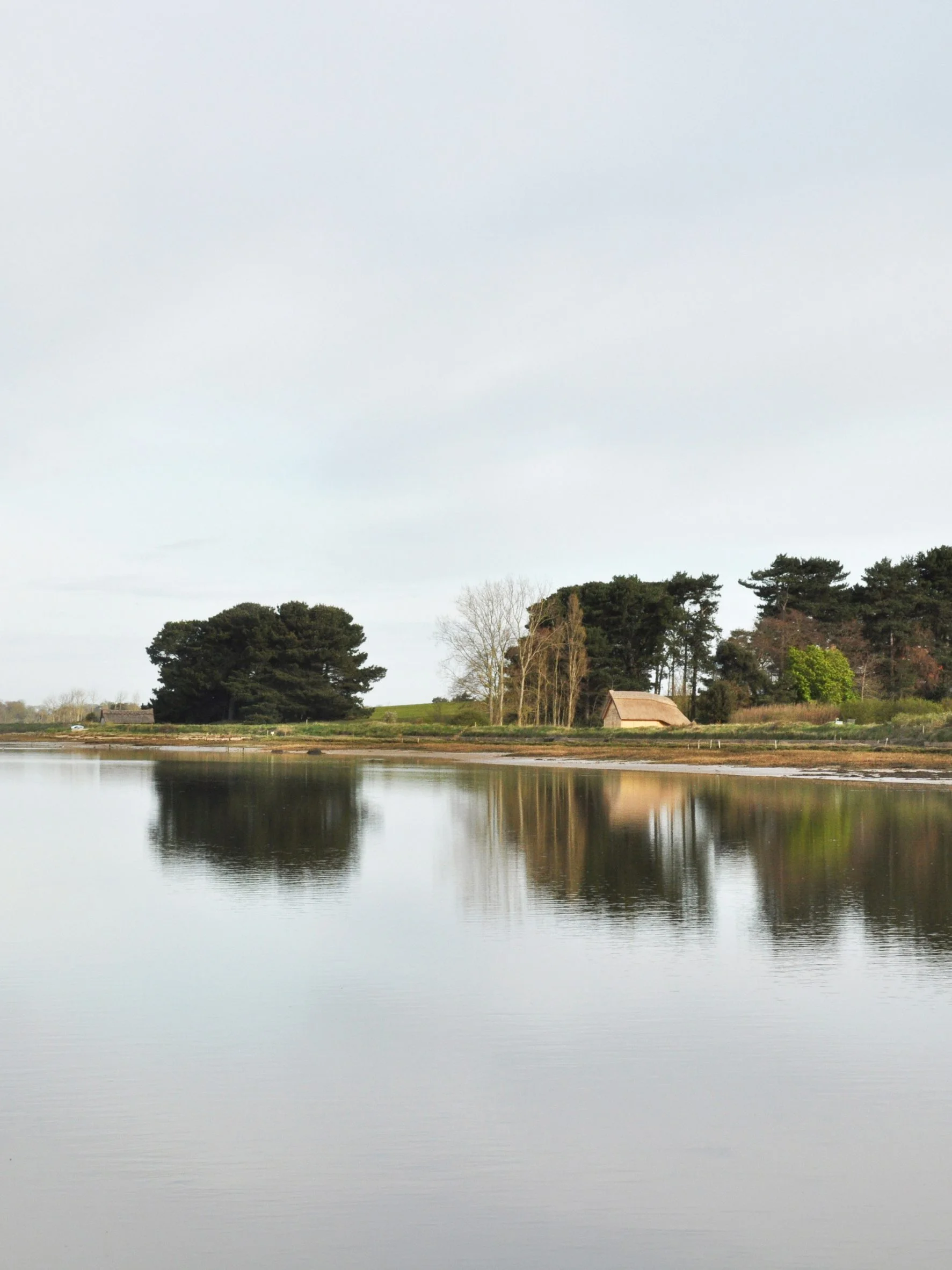 Alde Boathouse overlooking the estuary