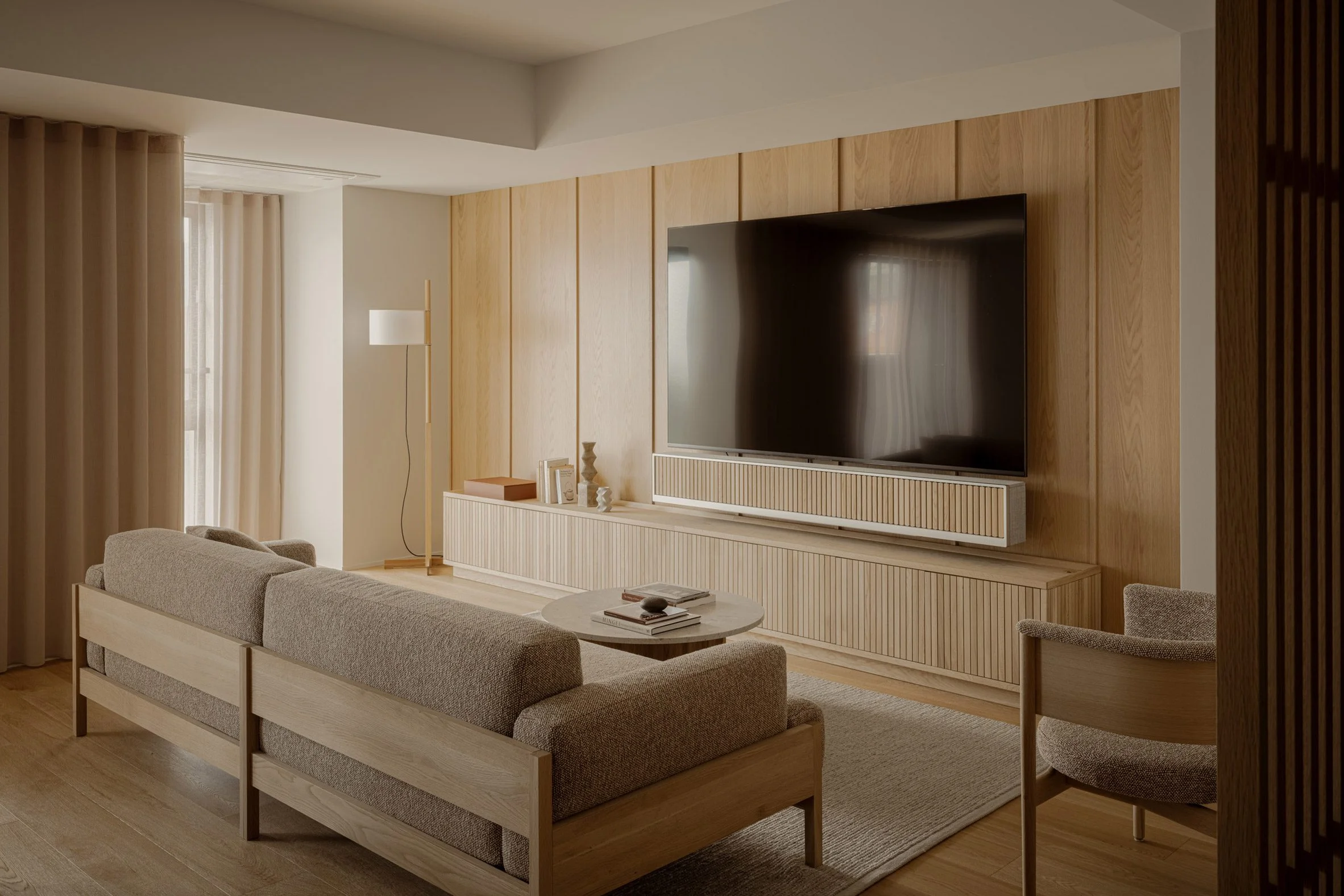 Living room at Tomi Hotel Ginza